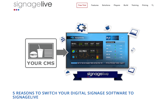 Signagelive page