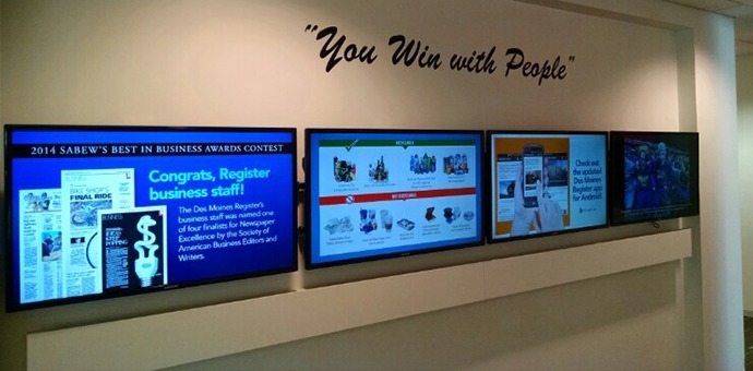 visix-engage-employees-with-digital-signs