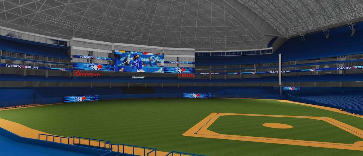 What to expect from Blue Jays' new scoreboard, lights and turf