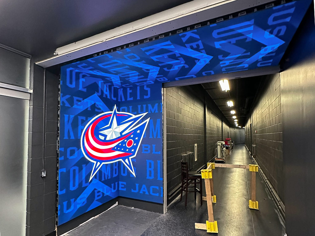 NHL Locker Room Renovation: Columbus Blue Jackets