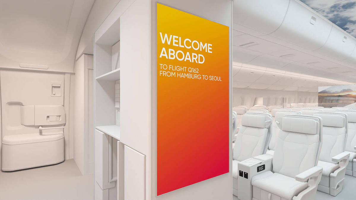 LG-Lufthansa JV Touts 55-Inch Displays As Commercial Aircraft Digital Signage