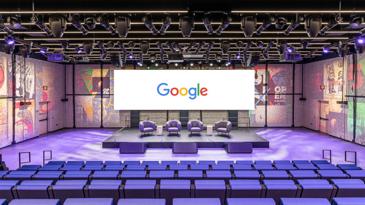 Tait announced the public debut of Feltboard, an Experience Management System (XMS) first used at Google’s Pier 57 in New York. (Image: Google)
