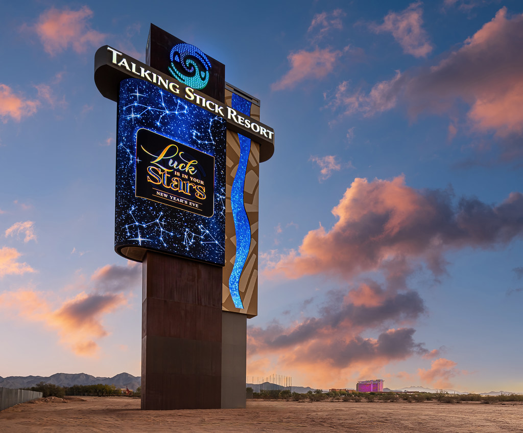 YESCO Completes Large-Scale LED Upgrade at Talking Stick Resort