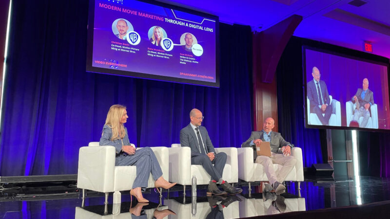 DPAA fireside chat with Dana Nussbaum & Christian Davin (Warner Bros. Discovery) and Sean McNulty (The Ankler) (Image: DPAA)