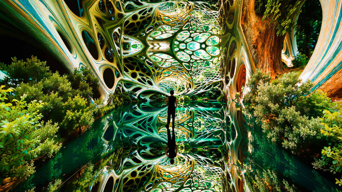 The Infinity Room at Dataland will be Refik Anadol's first exhibition featuring AI-generated scents. (Image: Dataland)