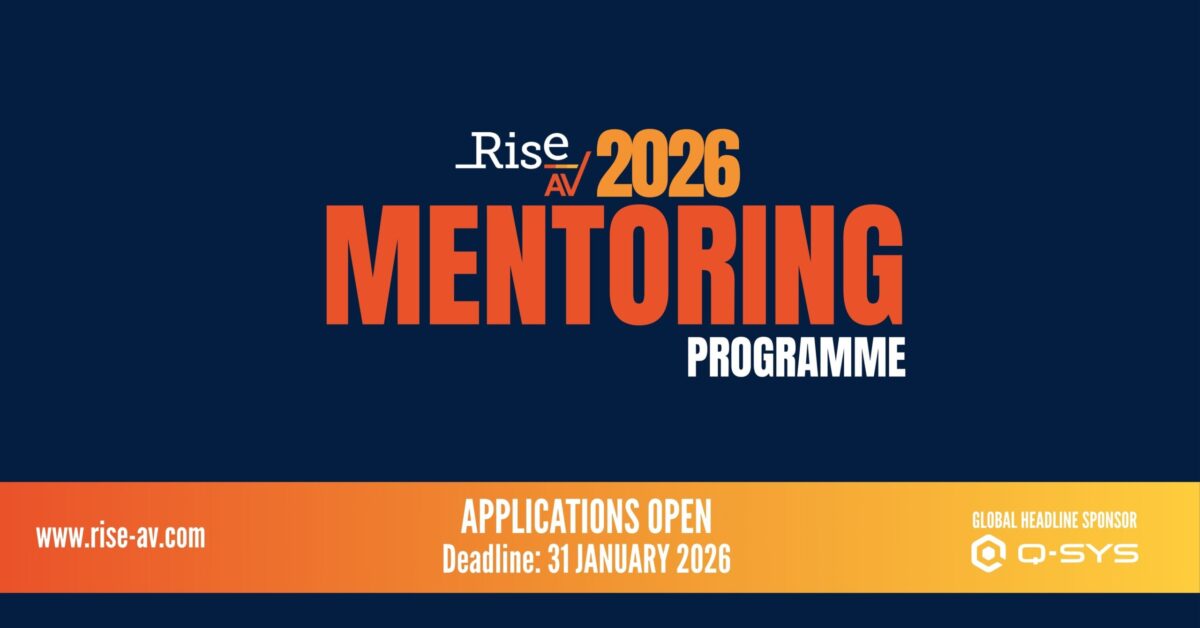 Rise AV opens UK and APAC mentoring intakes for 2026