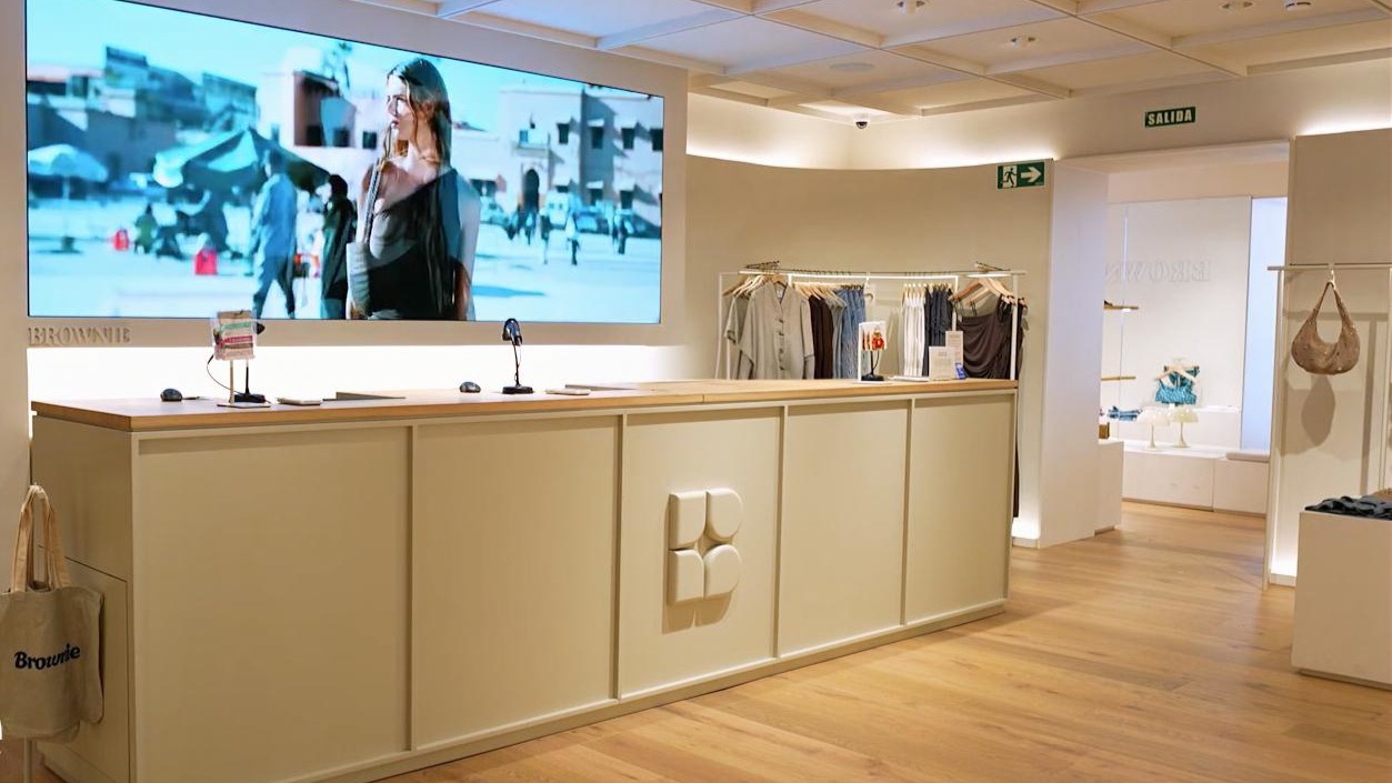 Digital Displays Help Fashion Brand Brownie Bring Campaigns To Life In Stores (Image: Instronic)