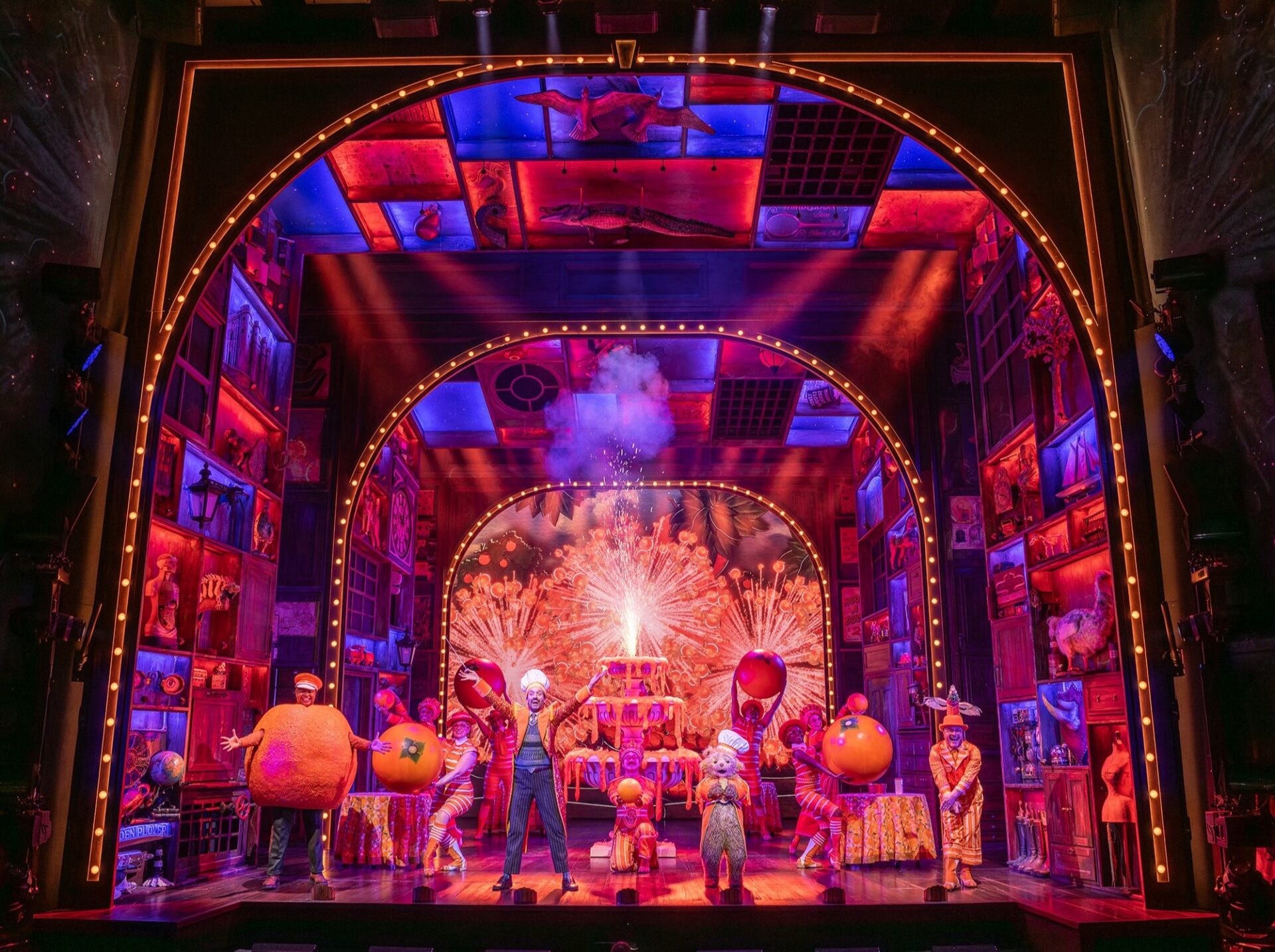 Panasonic Projectors Power Scenic Projection for Paddington: The Musical